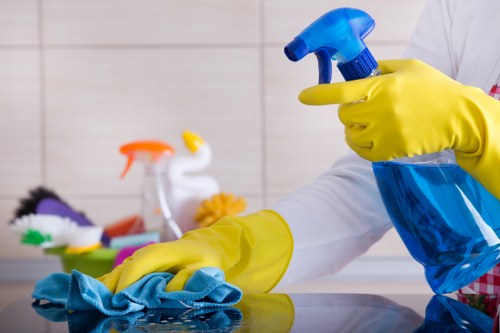 Steam extraction carpet cleaning in a Southkensington apartment