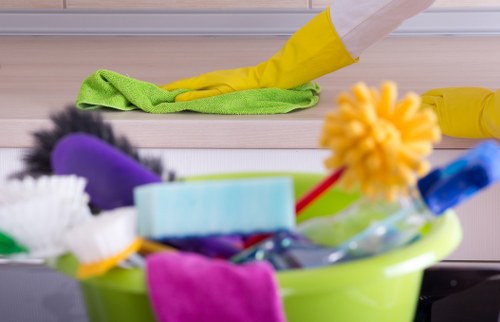 Complaint review steps for a cleaning service provider