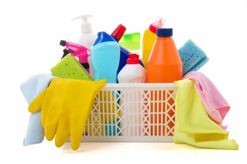 Local cleaning team working in a Southkensington flat