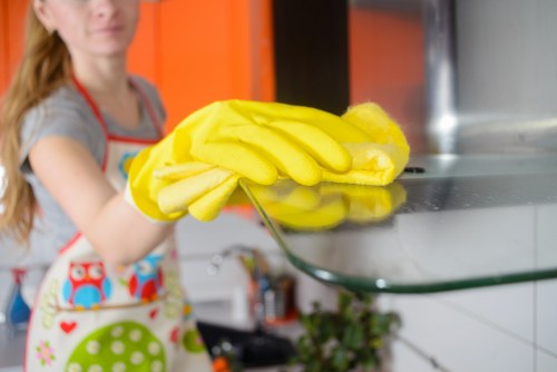 Final cleaning of a refurbished South Kensington home or office