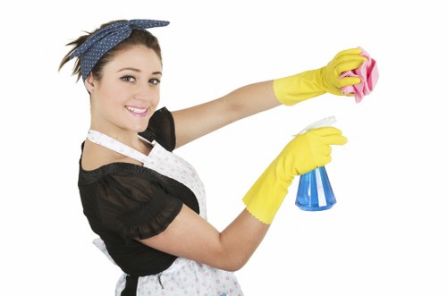 End of tenancy cleaning for a South Kensington apartment before handover
